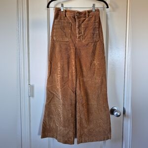Corduroy High-Rise Crop Pants • Pepper Place Design • Women's Size XS